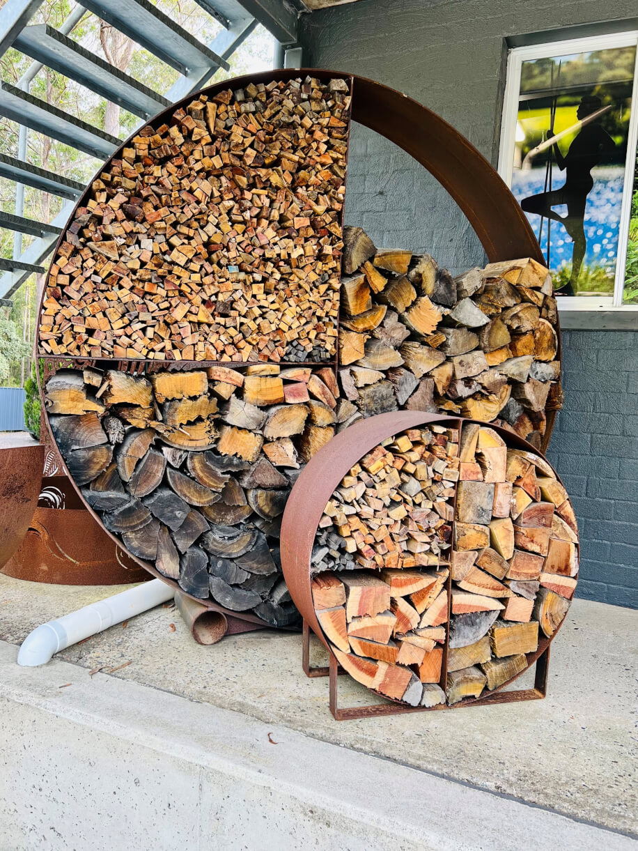 Wooden Round Racking Wood Racks | Bennetts Steel