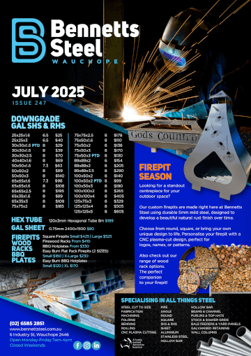 Bennetts Steel Steel fabricating and supply