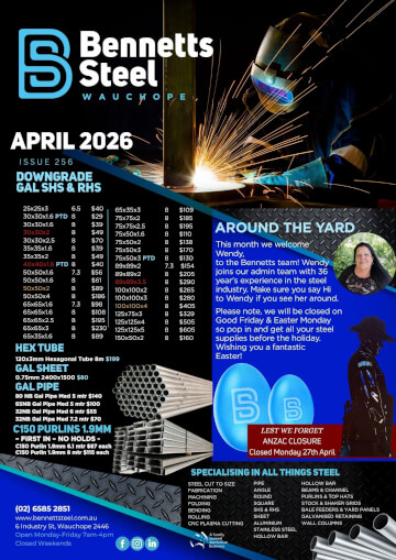 Bennetts Steel Steel fabricating and supply