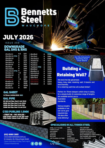 Bennetts Steel Steel fabricating and supply