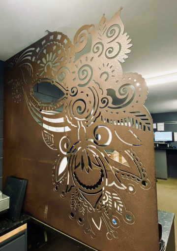 Wall-garden-art - Bennetts Steel