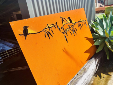 Wall-garden-art - Bennetts Steel